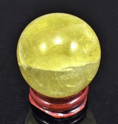Citrín koule 40 - 45 mm