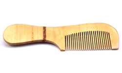 Dřevěný hřeben na vlasy