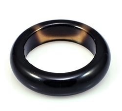 Onyx černý prsten