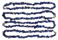 Lapis lazuli náhrdelník z tromlovaných kamenů (5ks)