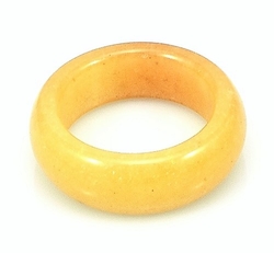 Jadeit žlutý prsten