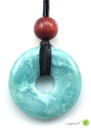 Amazonit přívěšek donut