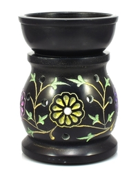 Aromalampa mastek černý