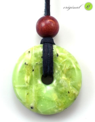 Chryzopras přívěšek donut