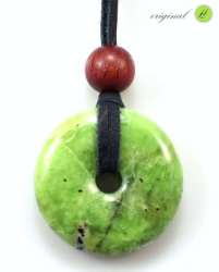 Chryzopras přívěšek donut