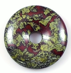 Epidot jaspis donut
