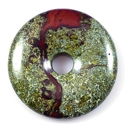 Epidot jaspis donut