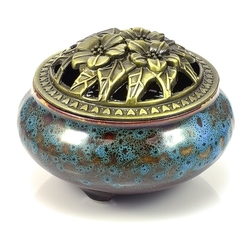 Kadidelnice porcelánová modrá