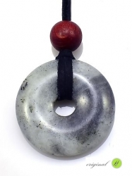 Labradorit přívěšek donut