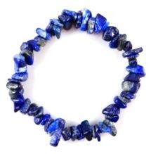 Lapis lazuli náramek z tromlovaných kamenů