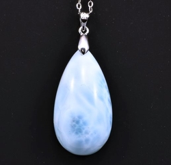 Larimar přívěšek AAAAA kvalita