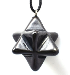 Šungitový přívěšek Merkaba