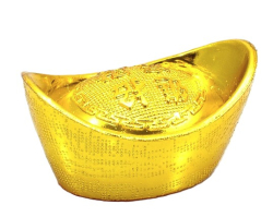 Zlatý ingot (Yuen Pao) 3,5 cm