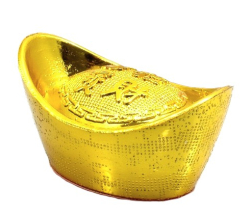 Zlatý ingot (Yuen Pao) 3,5 cm